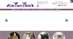 Desktop Screenshot of ormondcatclinic.com